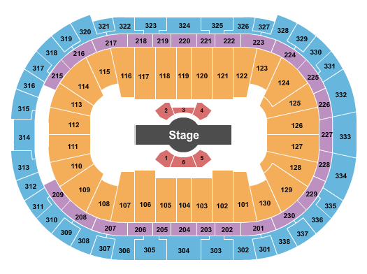 PNC Arena Cirque du Soleil Seating Chart